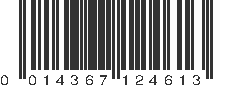 UPC 014367124613
