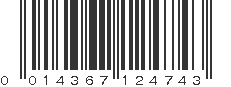 UPC 014367124743