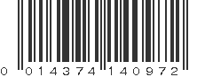 UPC 014374140972