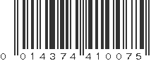 UPC 014374410075