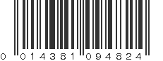 UPC 014381094824