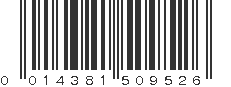 UPC 014381509526