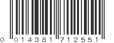 UPC 014381712551