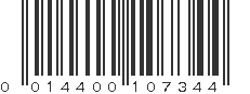 UPC 014400107344