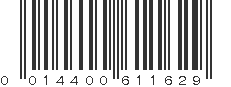 UPC 014400611629