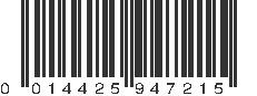 UPC 014425947215