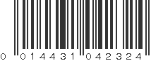 UPC 014431042324