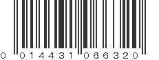 UPC 014431066320