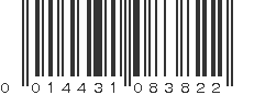 UPC 014431083822