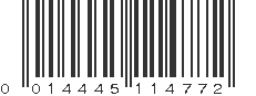 UPC 014445114772