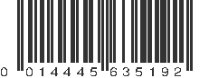 UPC 014445635192