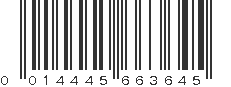 UPC 014445663645