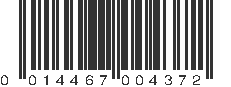 UPC 014467004372