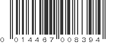 UPC 014467008394