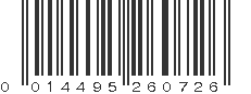 UPC 014495260726