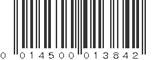 UPC 014500013842