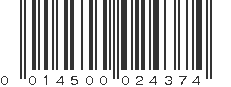 UPC 014500024374