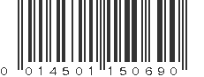 UPC 014501150690