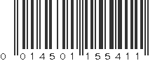 UPC 014501155411