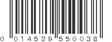 UPC 014529550038