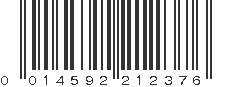 UPC 014592212376