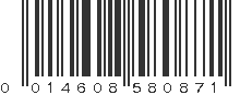 UPC 014608580871