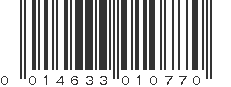 UPC 014633010770