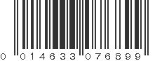 UPC 014633076899