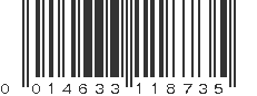 UPC 014633118735