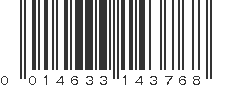 UPC 014633143768