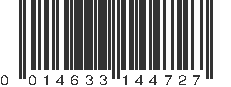 UPC 014633144727