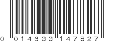 UPC 014633147827