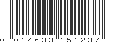 UPC 014633151237