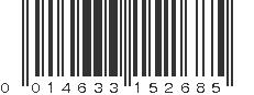 UPC 014633152685