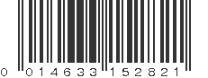 UPC 014633152821