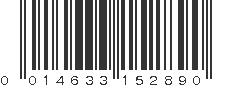 UPC 014633152890