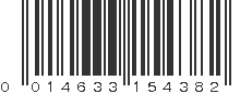 UPC 014633154382