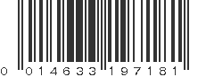 UPC 014633197181