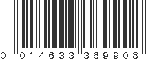 UPC 014633369908