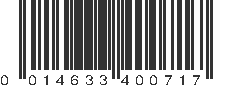 UPC 014633400717