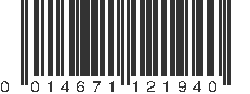 UPC 014671121940