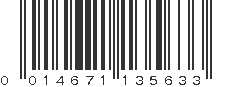 UPC 014671135633