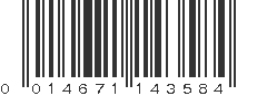 UPC 014671143584