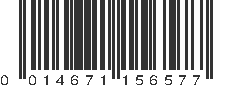 UPC 014671156577