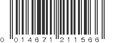 UPC 014671211566