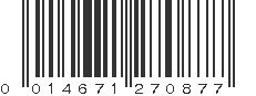 UPC 014671270877