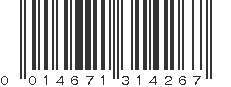 UPC 014671314267
