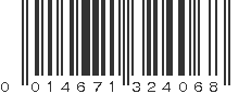 UPC 014671324068