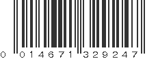 UPC 014671329247