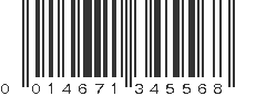 UPC 014671345568